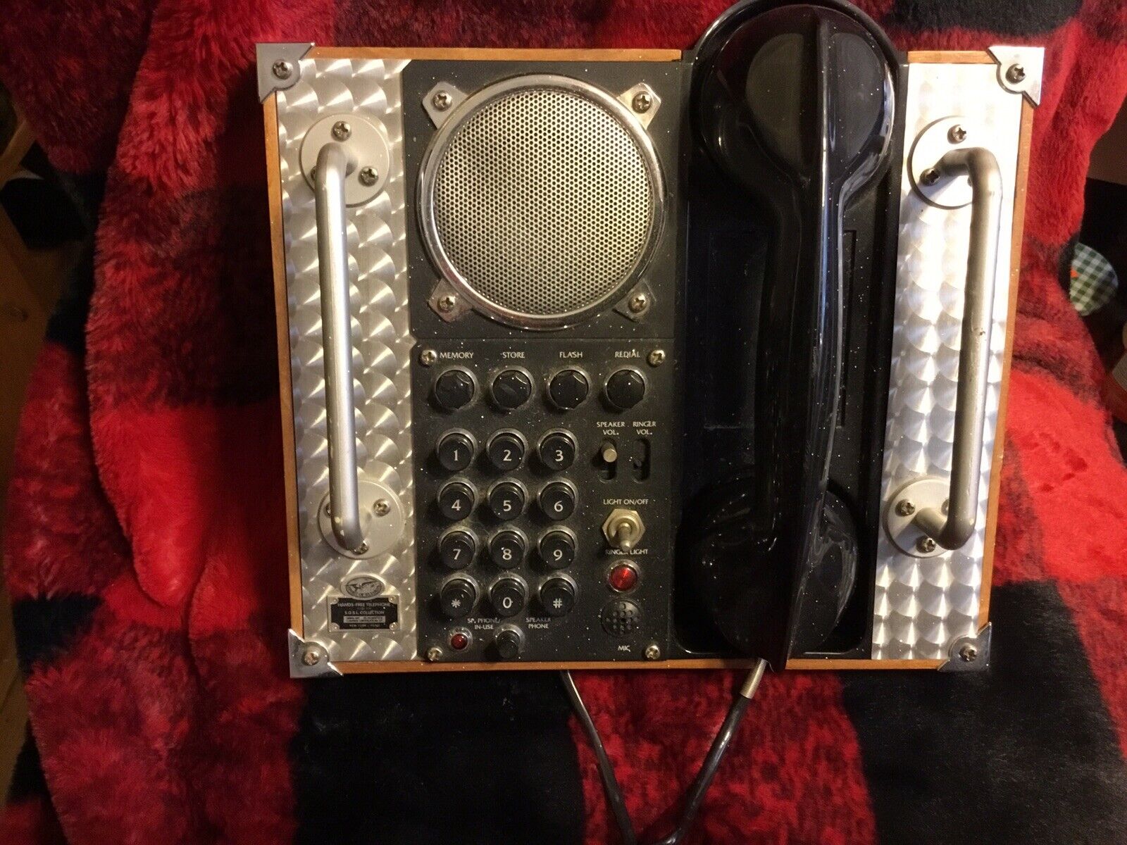 Vintage Spirit of St Louis Hands Free Speaker Telephone Aviation Retro