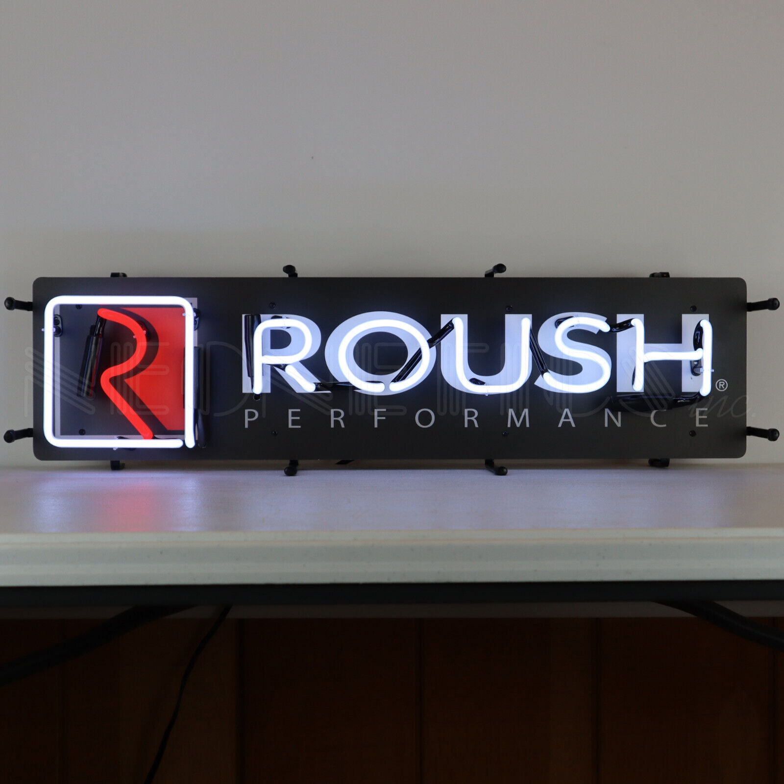 Roush Performance Neon Sign Mustang Racing F-150 Bronco Garage wall lamp light