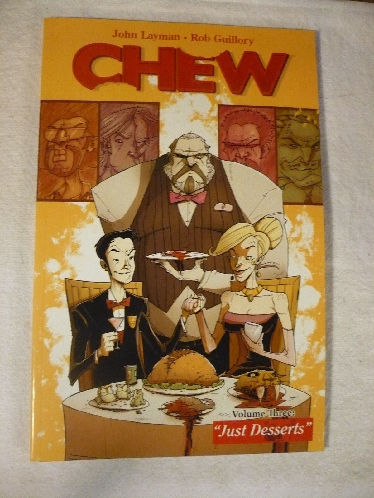 Chew Volume 1 2 3 5  International Flavor Taster's Choice Just Desserts Image