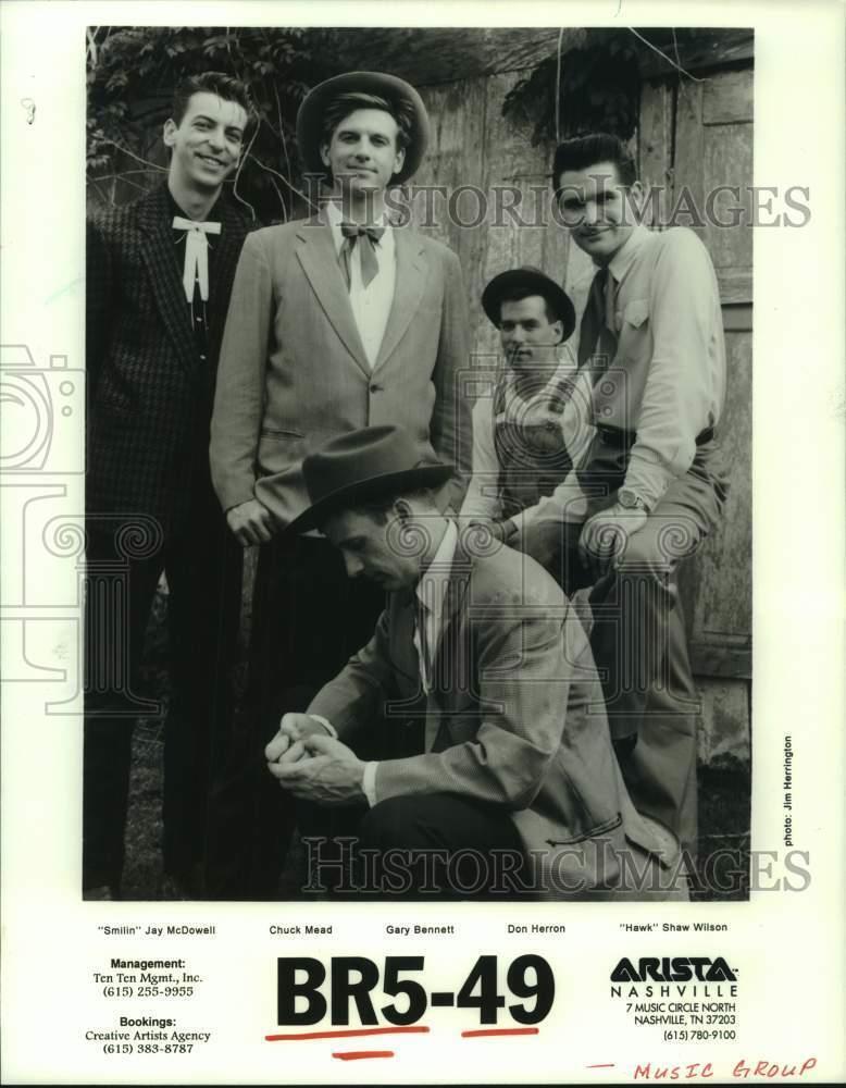 1996 Press Photo BR5-49 - American country band - hcp10655