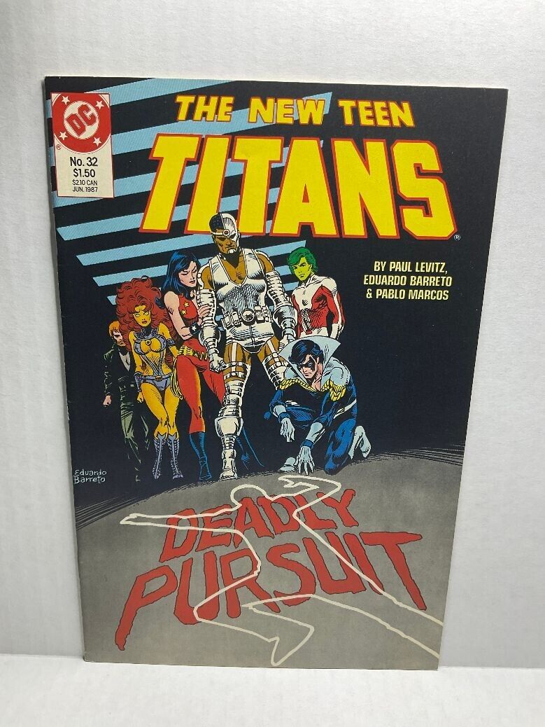 The New Teen Titans Comic Book (Issue #32) Trivial Pursuits (Copper Age)