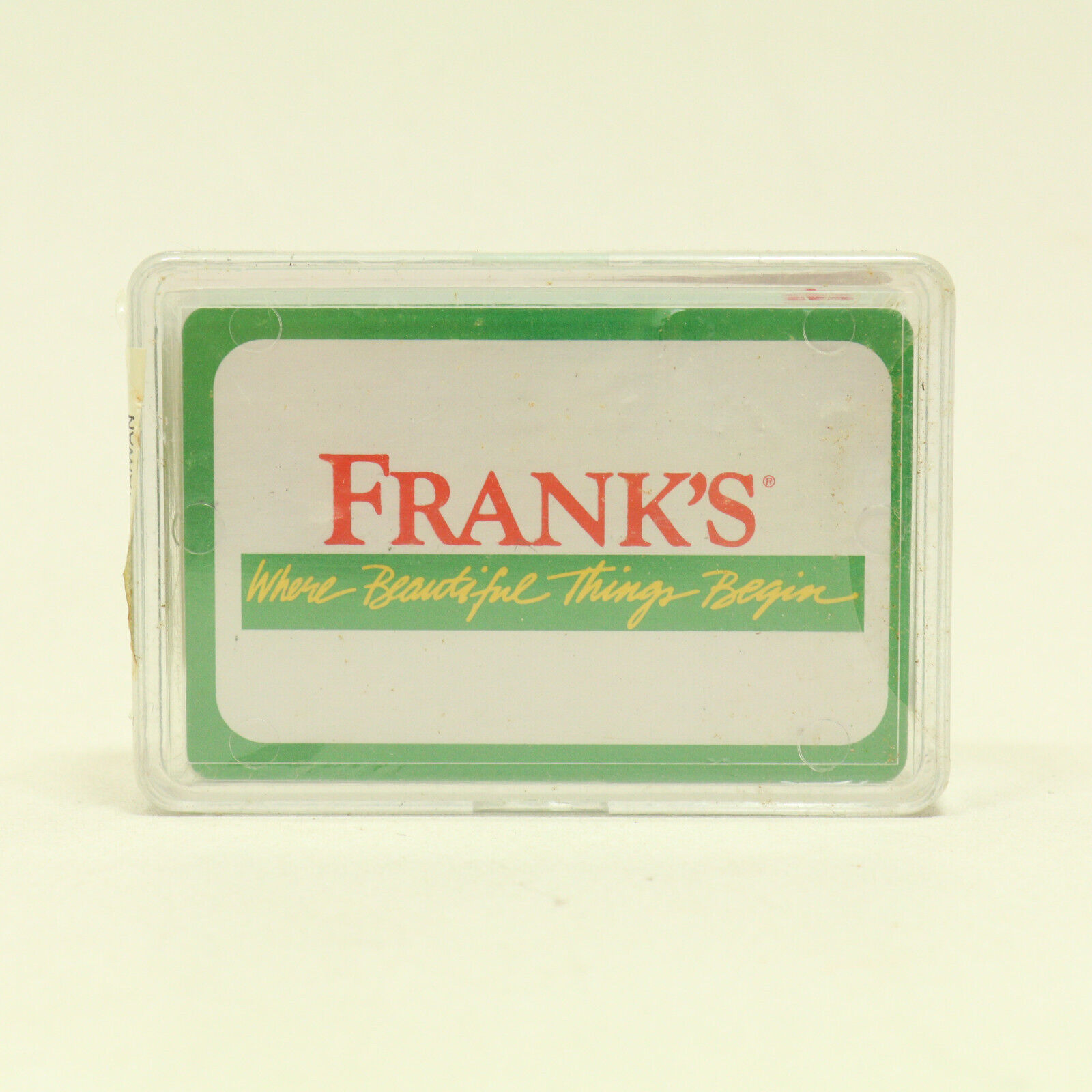 Vintage Frank\'s Single Deck of Bridge Playing Cards New