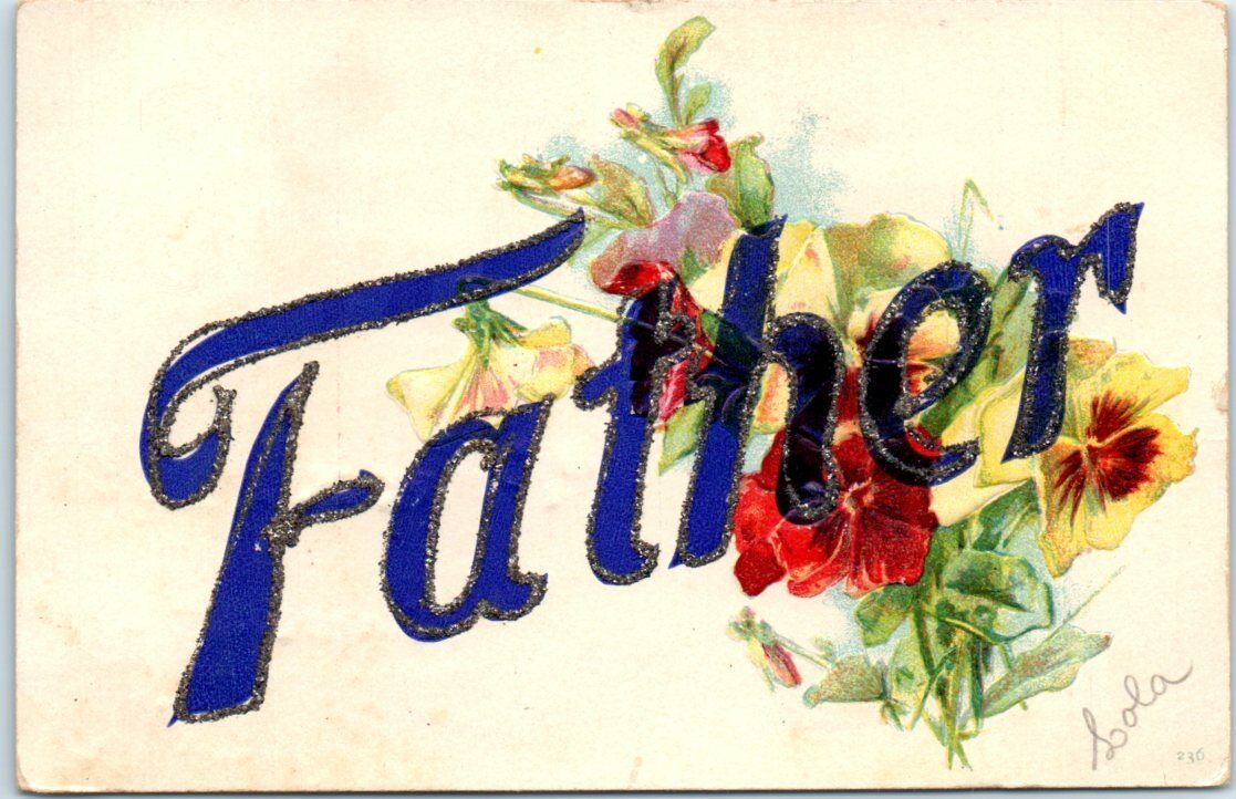 Postcard - Father