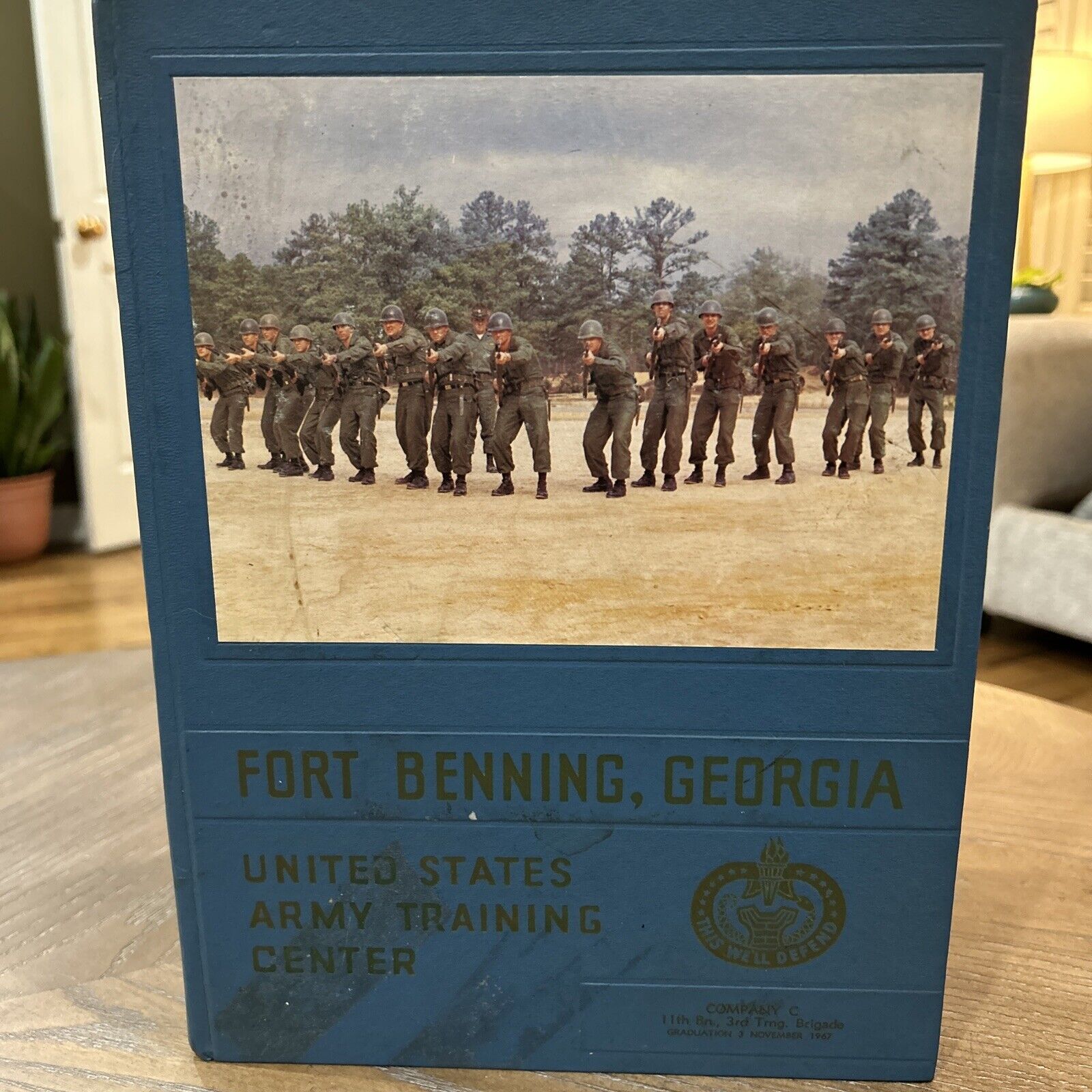 Nov 1967 Fort Benning Georgia US Army Training Center Company C Graduation Book