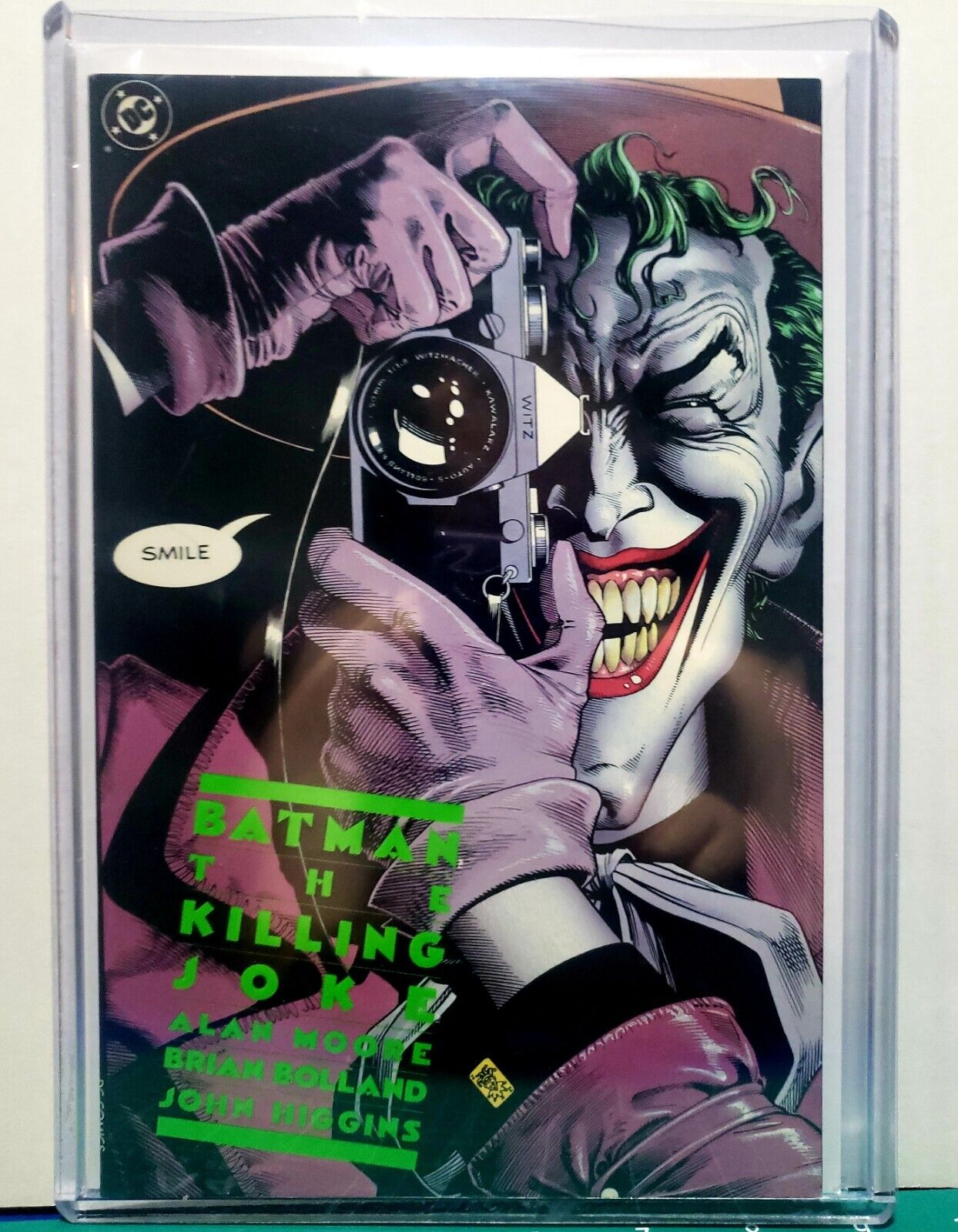 Batman The Killing Joke - 1st Printing - 1988 - Green Font - DC Comics F+