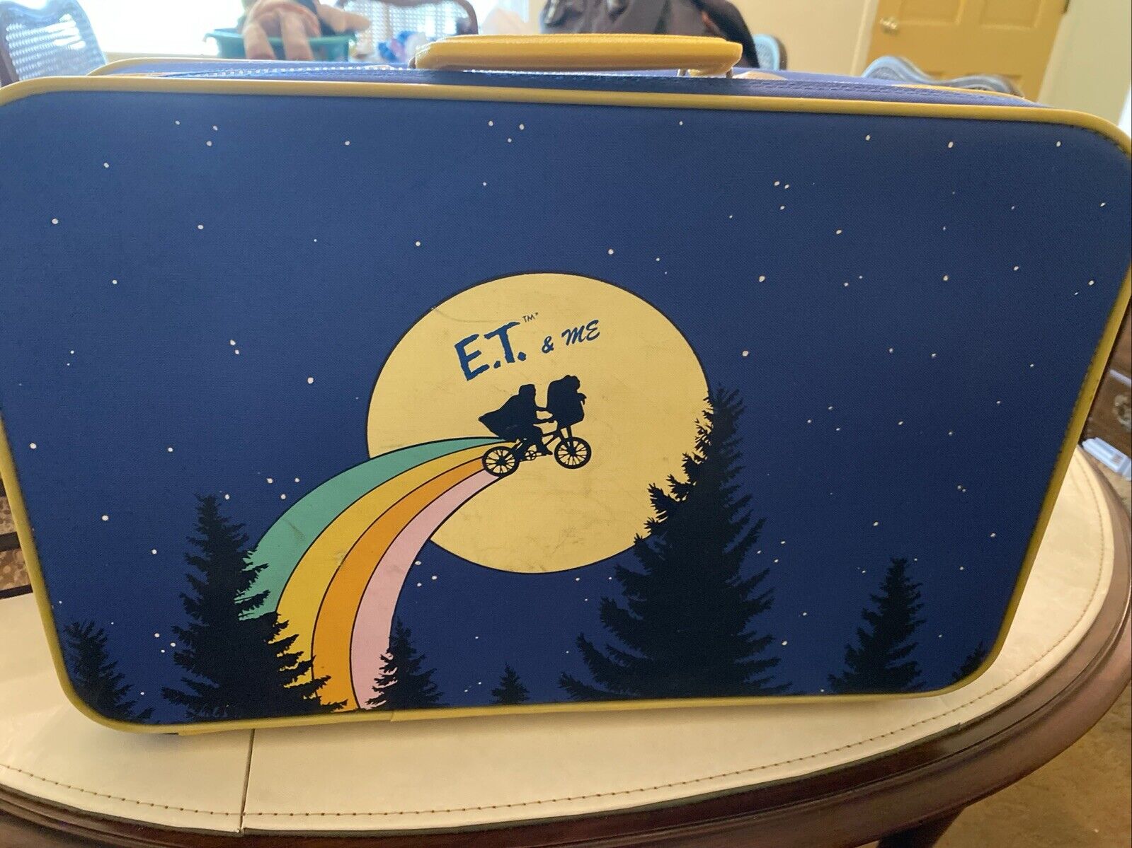 Vtg 1982 E.T. Extra Terrestrial Youth Size Suitcase Universal Studios