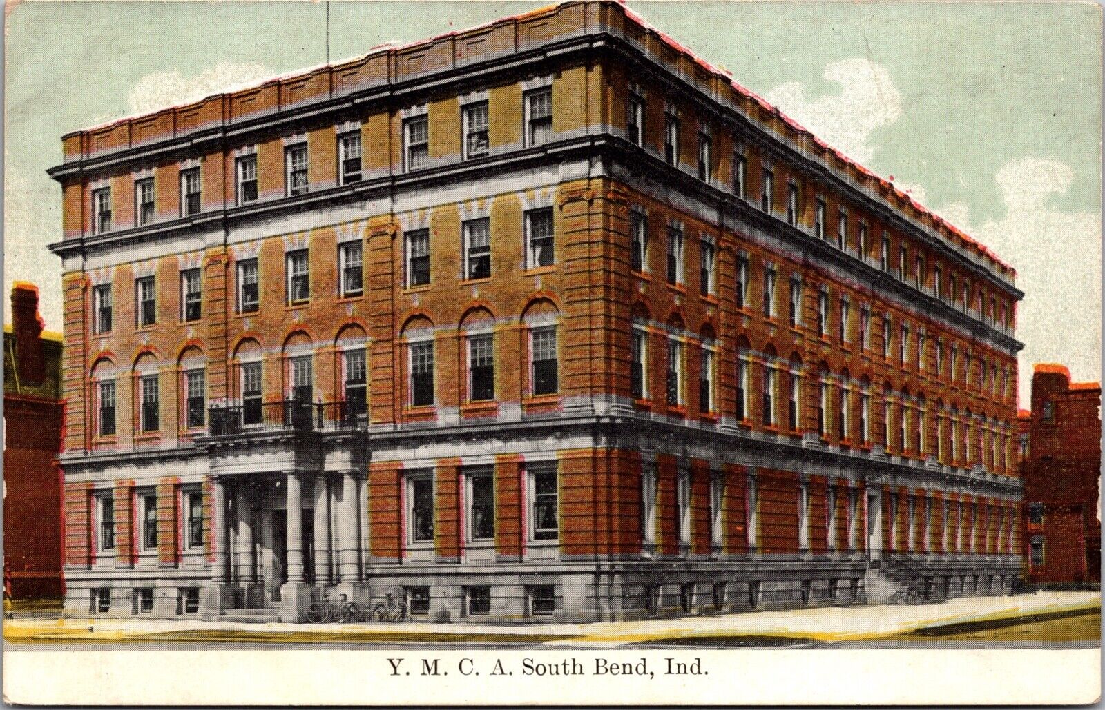 Postcard Y.M.C.A. in South Bend, Indiana~139250