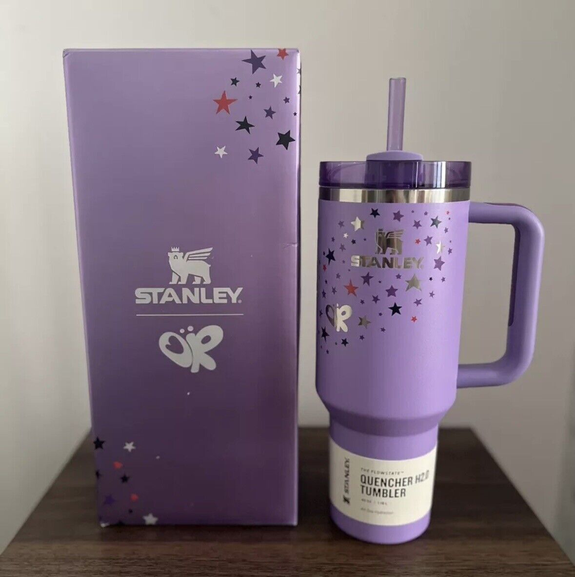 Olivia Rodrigo Stanley Cup 40oz Quencher Flowstate Tumbler Limited Release