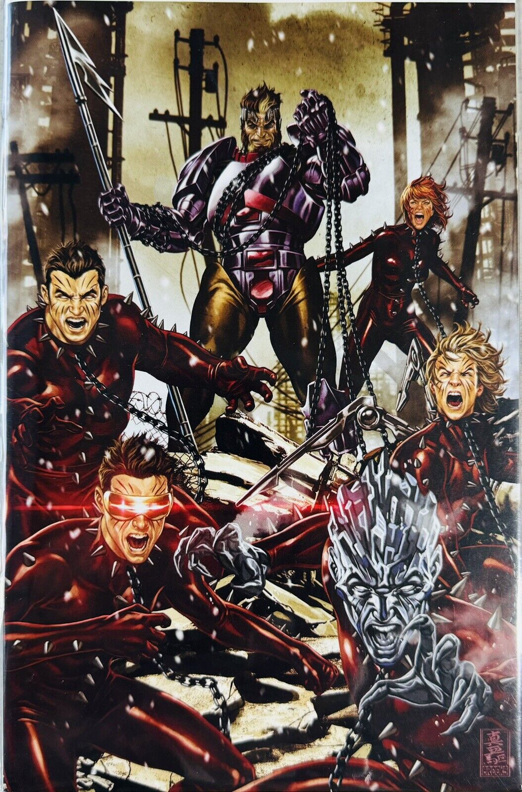 X-Men Extermination #2 Mark Brooks Exclusive Virgin Variant Cover Marvel