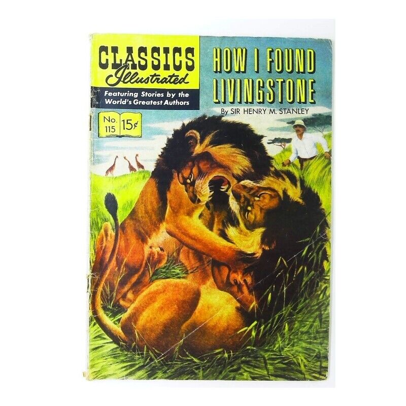 Classics Illustrated (1941 series) #115 HRN #116 in VG. Gilberton comics [s\\