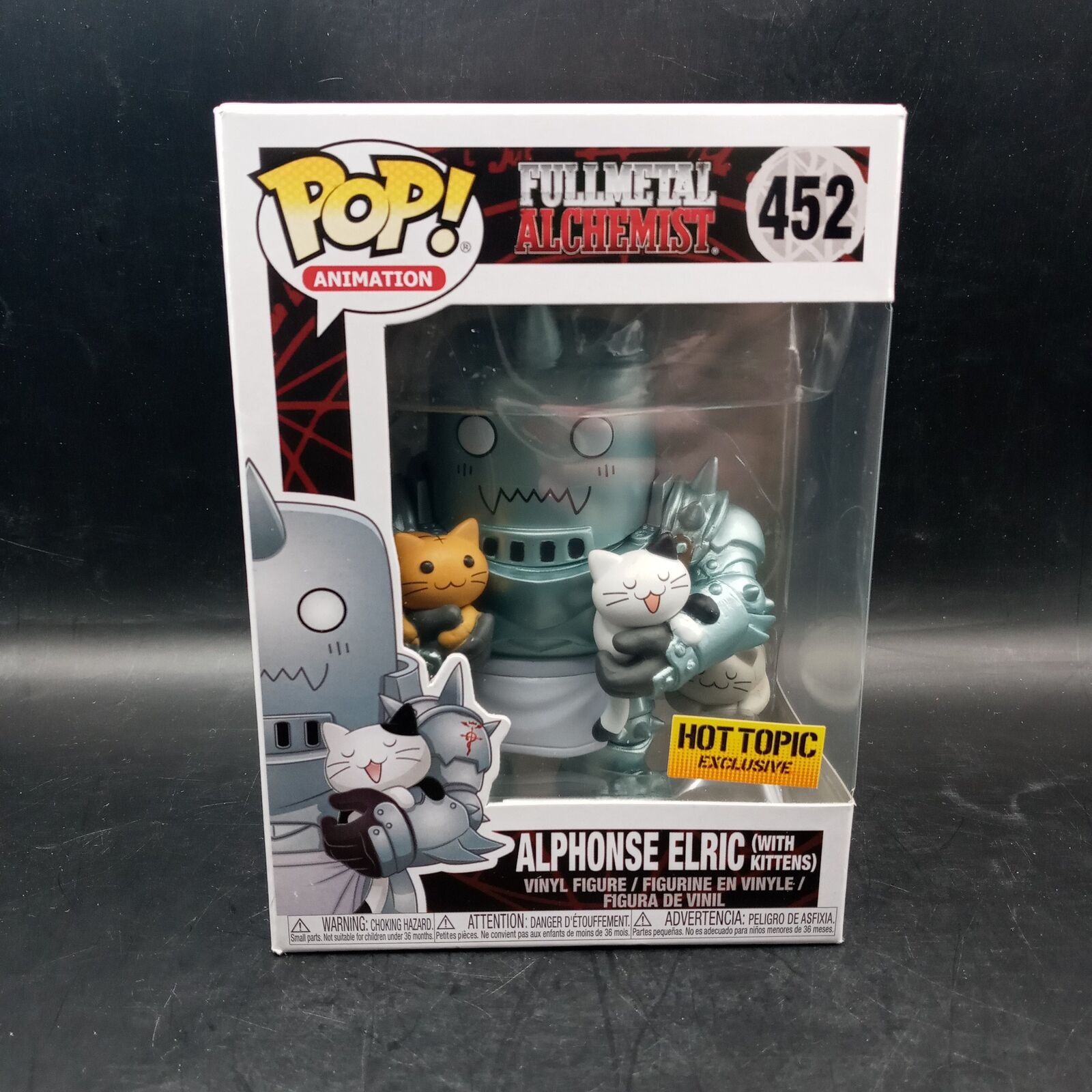 POP Animation: Full Metal Alchemist - Alphonse Elric with Kittens [Hot Topic Exc