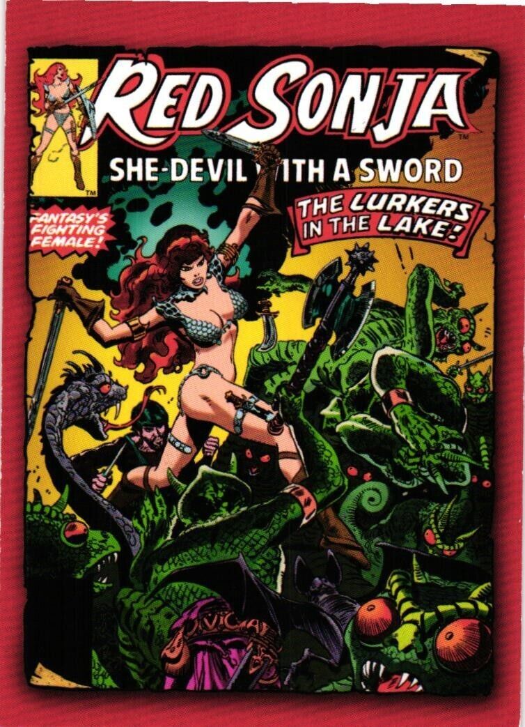 2009 Dynamic Forces Red Sonja She Devil with a Sword Card 35 Years of Red Sonja