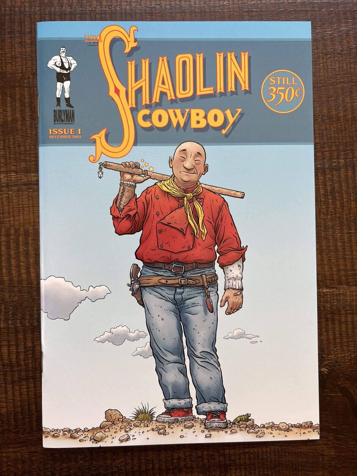 The Shaolin Cowboy #1 1st print 2004 Burlyman Entertainment Comic Book