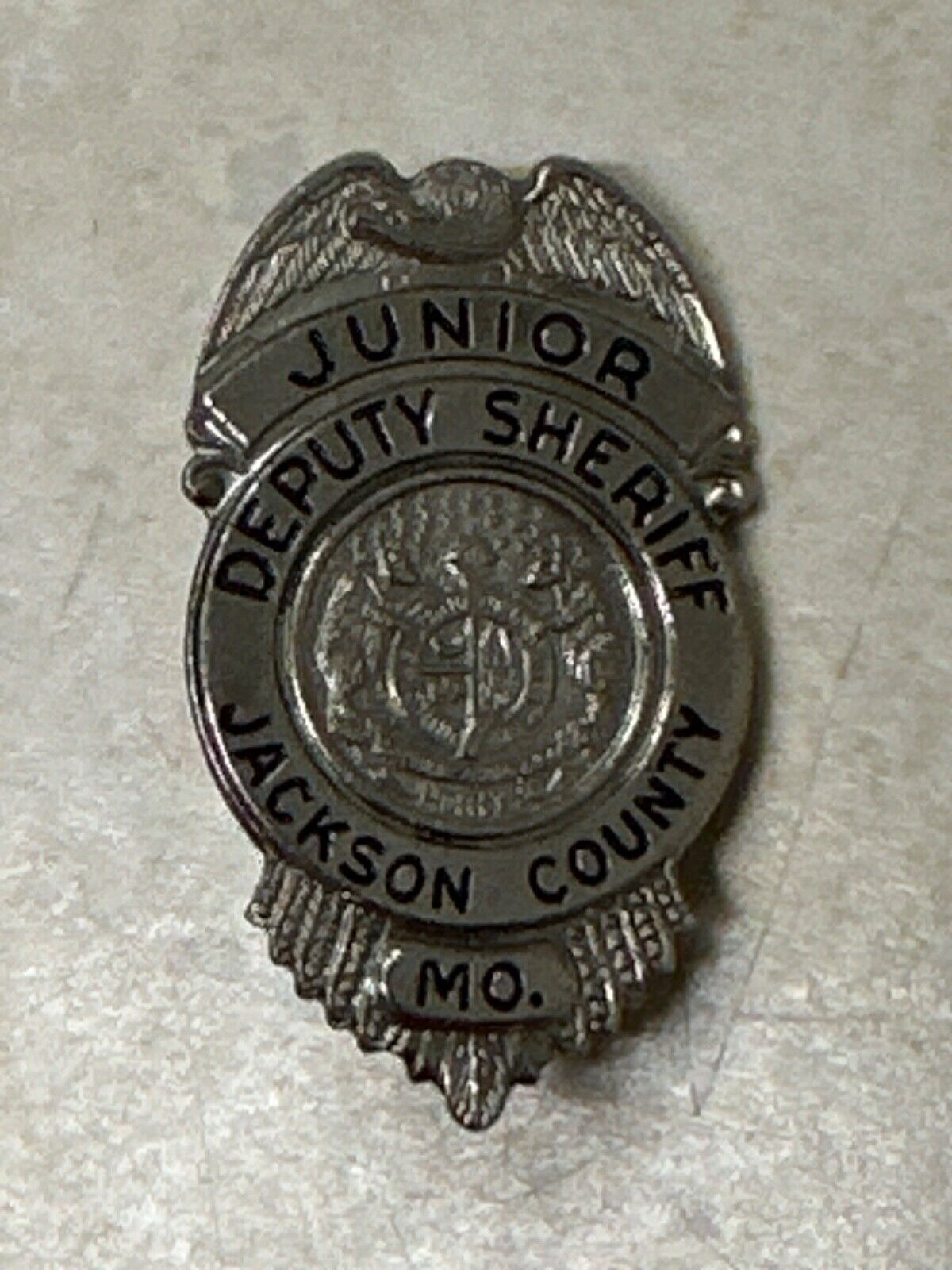 Vintage Obsolete Jackson County Missouri Junior Deputy Sheriff Badge