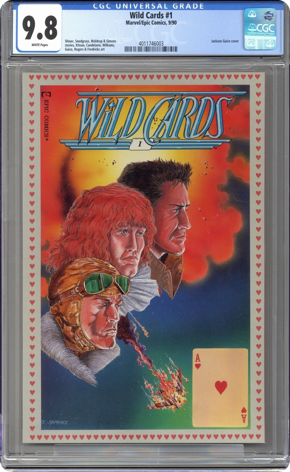 Wild Cards #1 CGC 9.8 1990 4011746003
