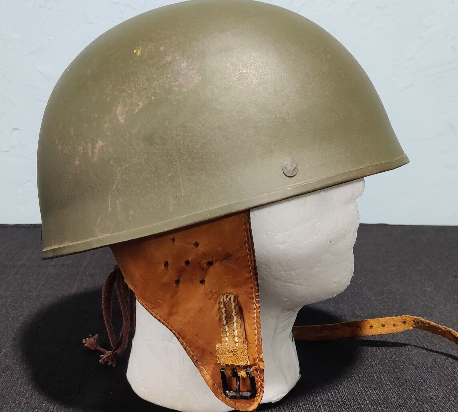 WW2 British Dispatch Rider Helmet (Paratrooper MkII) Motorcycle Couriers