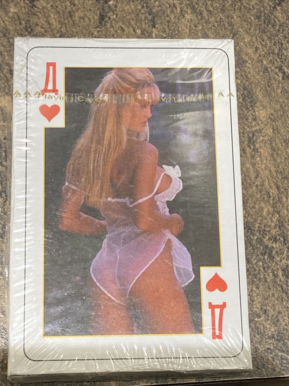 Set of adult themed Russian playing cards nude ladies lingerie swimwear