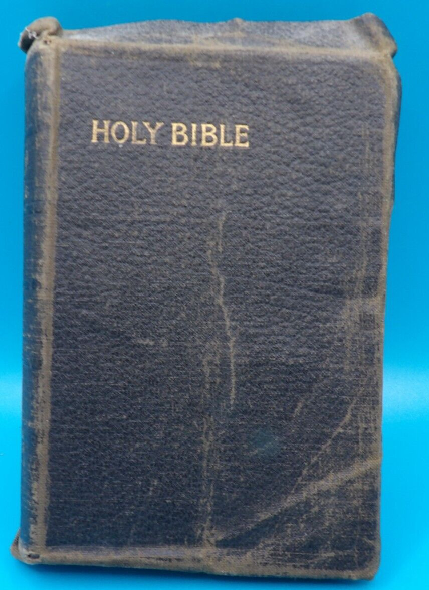 1916 HOLY BIBLE ~ NELSON SERIES ~ KING JAMES VERSION ~ CARRY SIZE