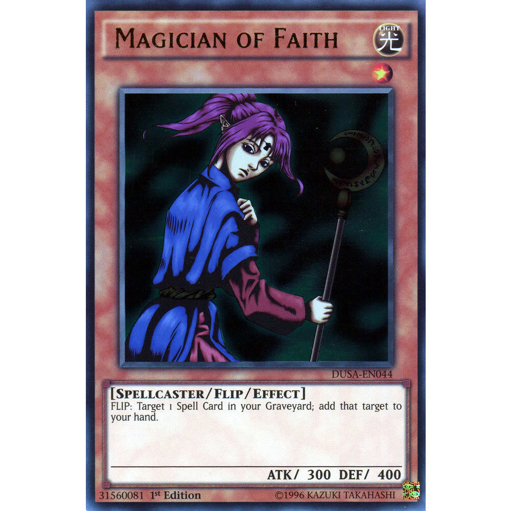 Magician of Faith DUSA-EN044 Yu-Gi-Oh Card Ultra Rare 1st Edition