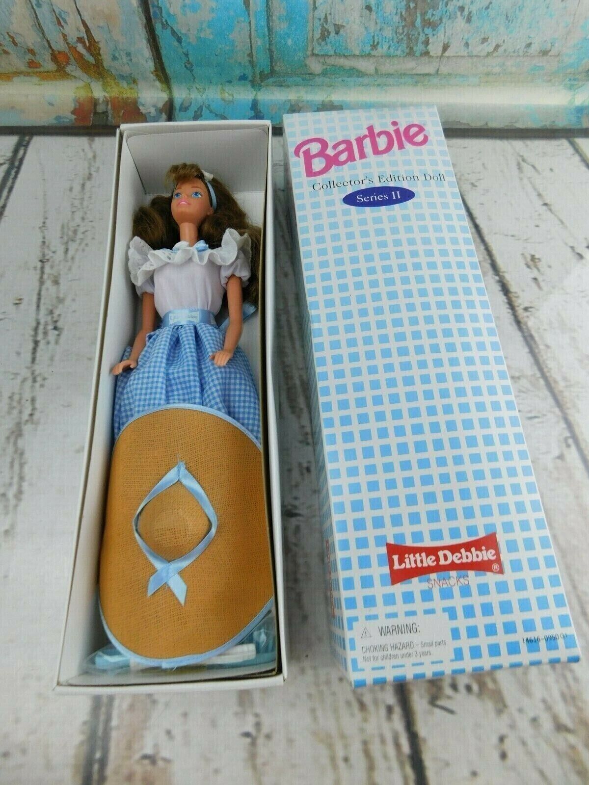 Barbie Mattel Little Debbie Collectors Edition Series II 1995 Barbie Doll NIB
