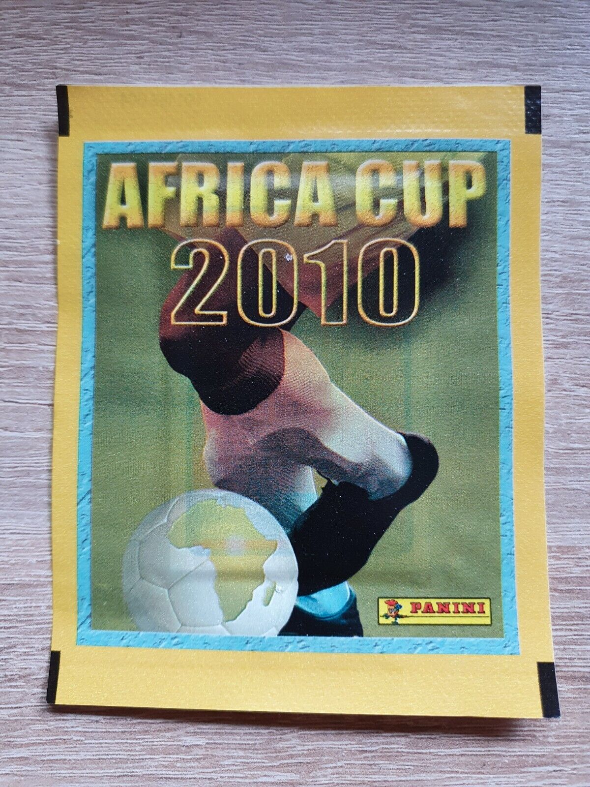 Panini 1 Bag Africa Cup 2010 Angola Bustina Pouch Pack FIFA Africa 
