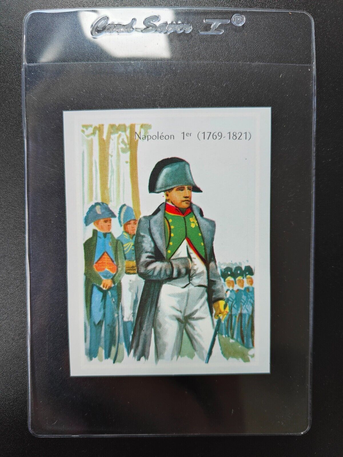 1963 Napoleon Bonaparte French History Card Near Mint