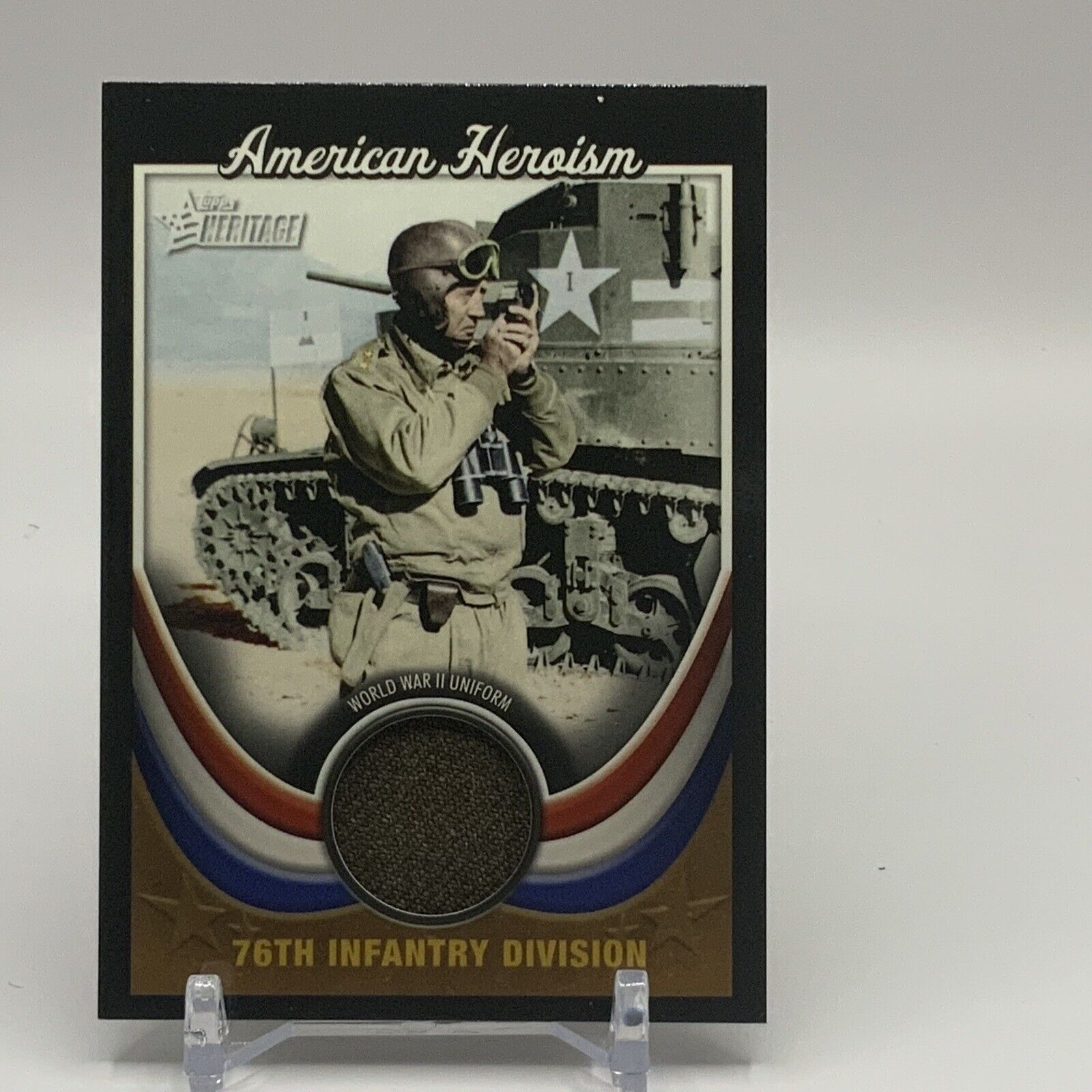 2009 Upper Deck American Heroism - WWII Uniform - AH-WWII6