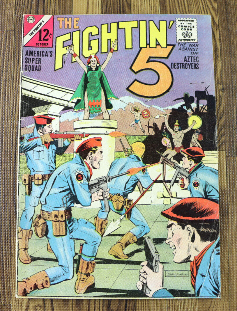 1964 CDC Comics Fightin Five #29 VG+/FN