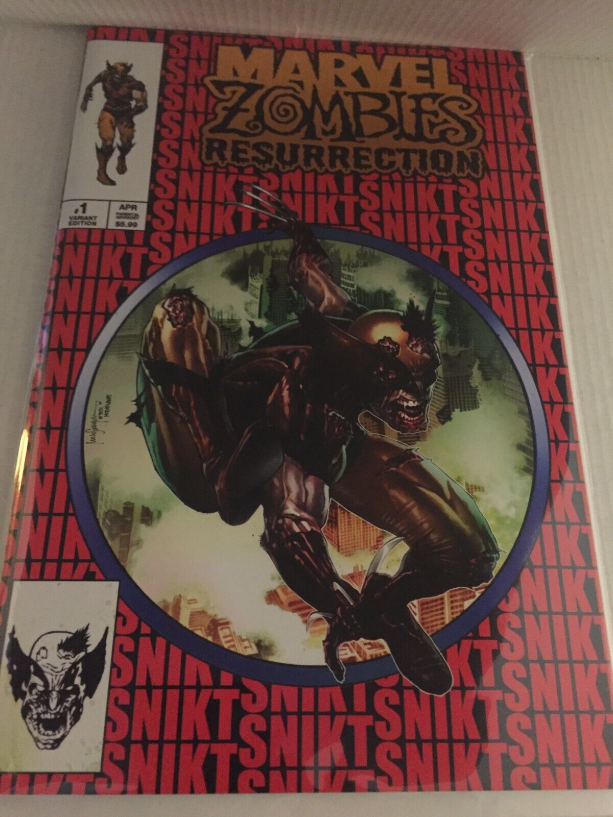 2020 Marvel Zombies Resurrection Mico Suayan Homage Variant #1