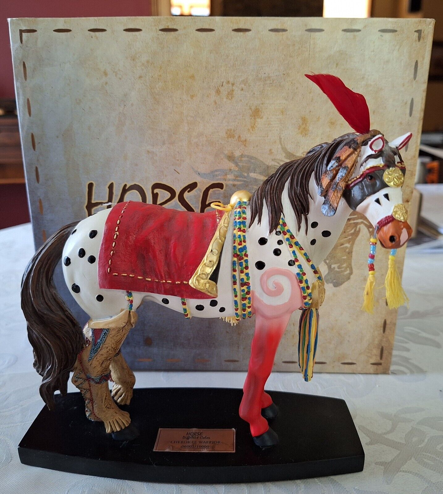 Horse Of A Different Color Collection, 2010 Cherokee Warrior, Item No. #20308