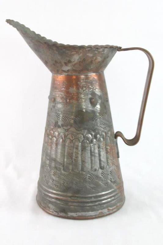 Vintage 1 Liter Copper Pitcher United Arab Republic
