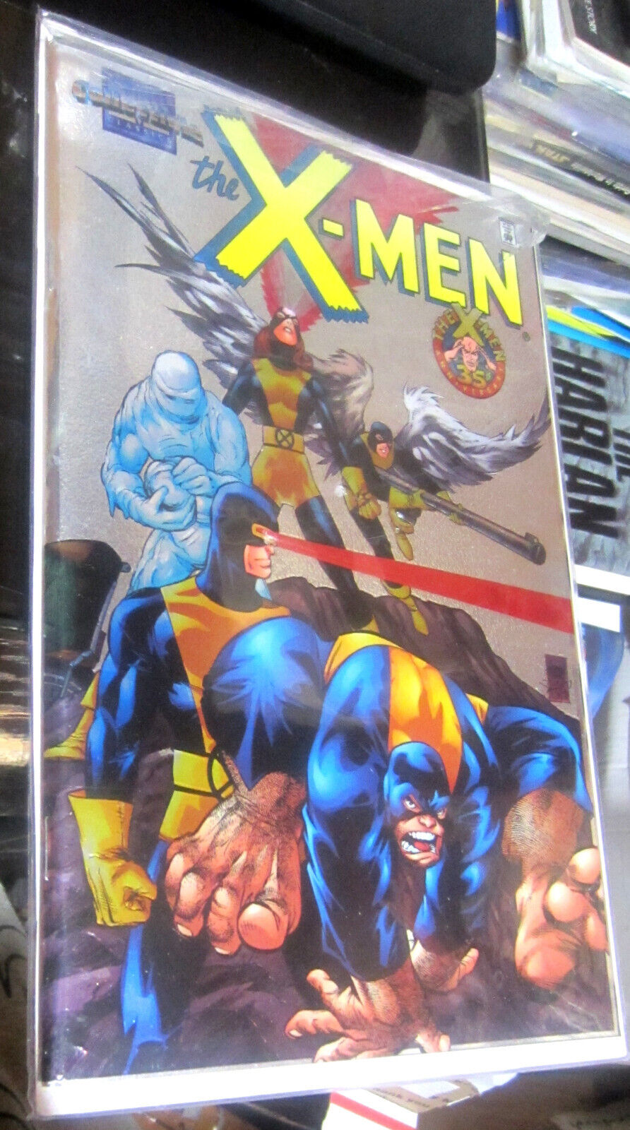 X-Men #1 CHROMIUM CLASSICS Reprint (1998 NM-, 9.2) Marvel Comics, Adam Kubert