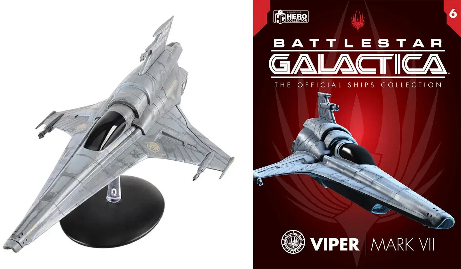 EAGLEMOSS Battlestar Galactica Collection Edition 6 - Viper Mark VII