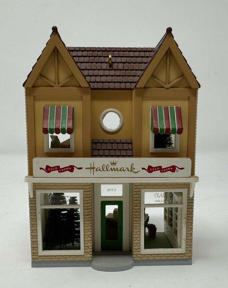 2002 Hallmark Keepsake Clara\'s Hallmark Store - Club Edition Ornament