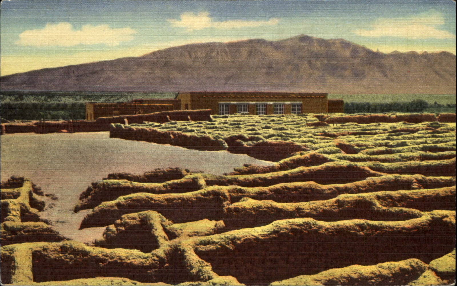 Coronado State Monument between Santa Fe and Albuquerque New Mexico~1940s