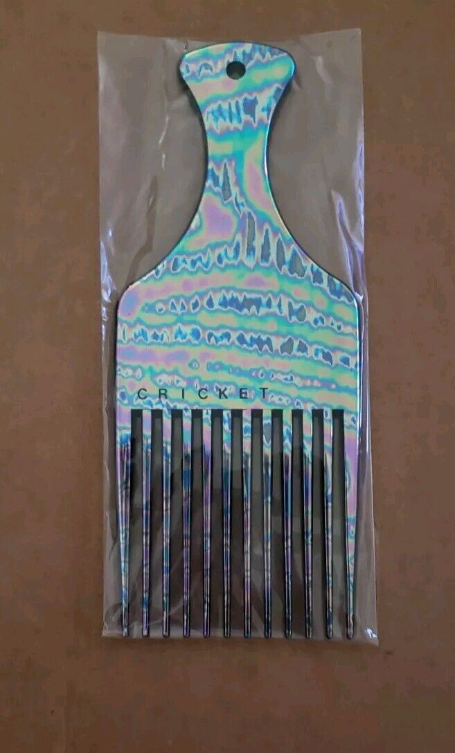 Vintage  CRICKET Hair Pick Lift Comb  Plastic Korea