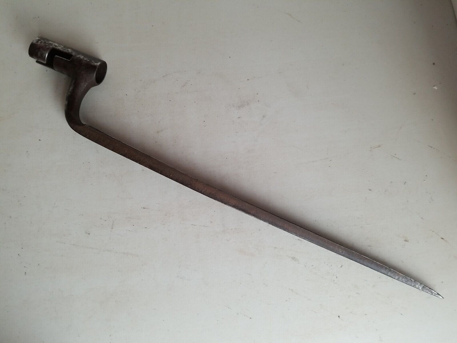 Early 1800s US Socket Bayonet - C.US Marked