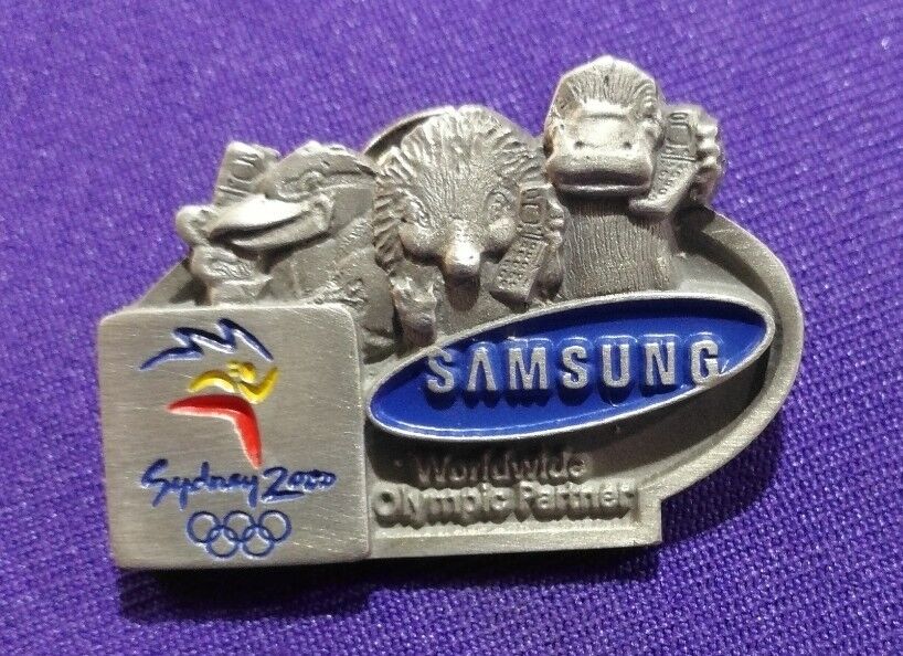 1995 Samsung 2000 Sydney Olympic  pin Badge, pewter pin
