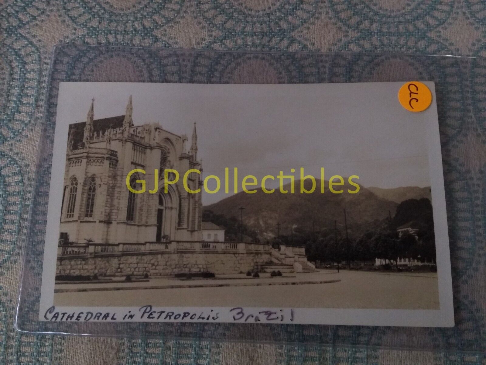 CLC VINTAGE PHOTOGRAPH Spencer Lionel Adams CATHEDRAL IN PETROPOLIS BRAZIL