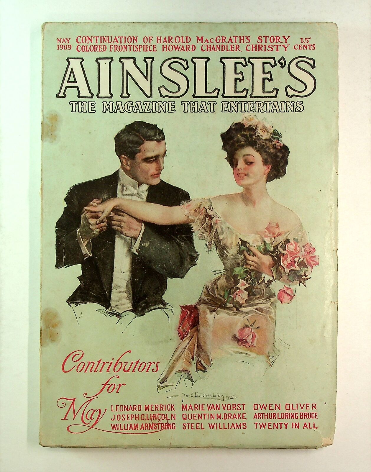 Ainslee\'s Magazine May 1909 Vol. 23 #4 GD/VG 3.0