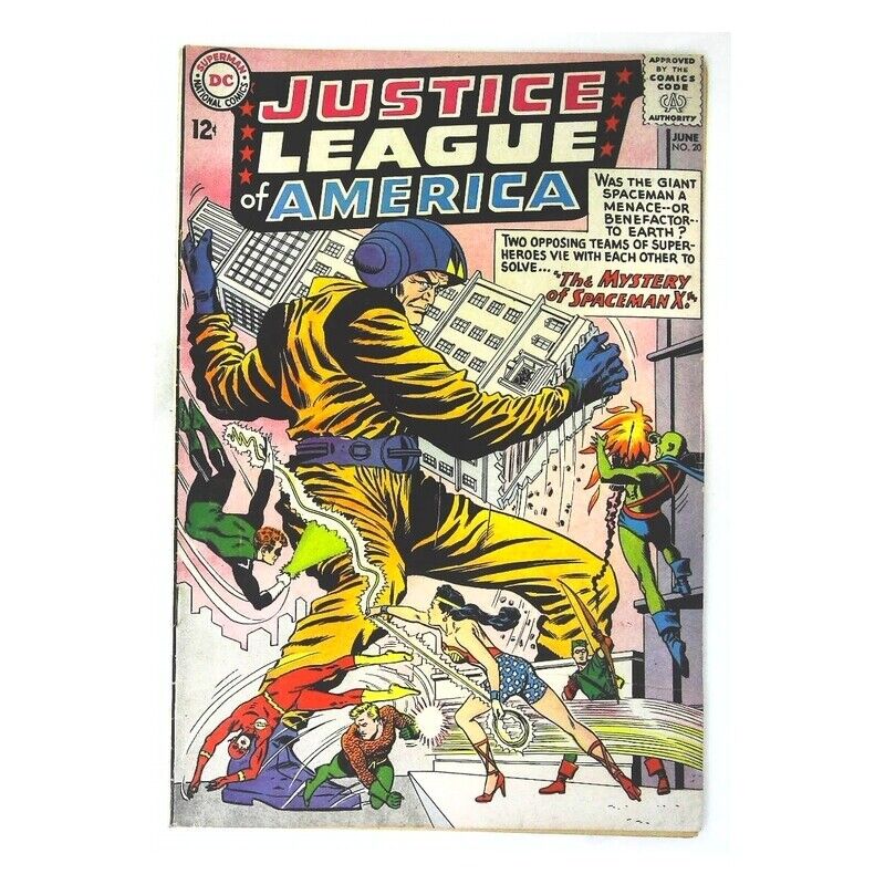 Justice League of America #20  - 1960 series DC comics VG+ [v,