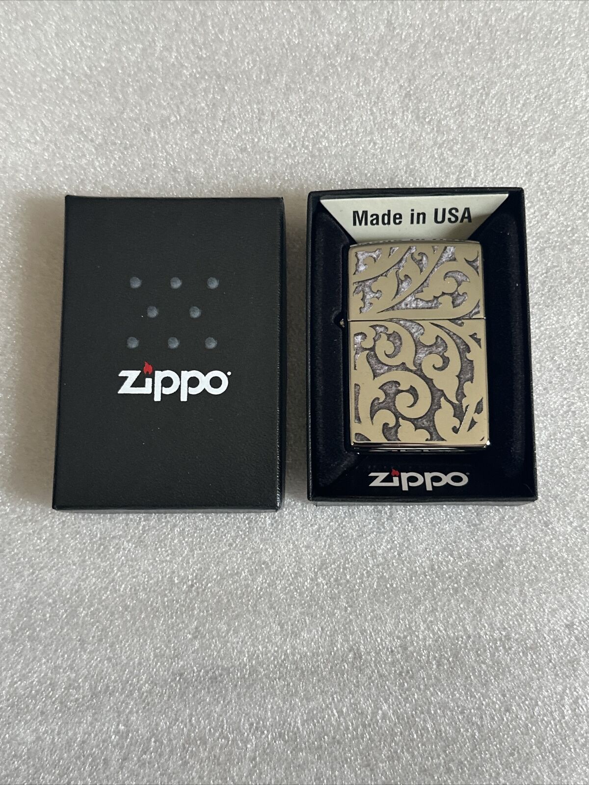 Zippo 28530 Filigree Made in USA with Box