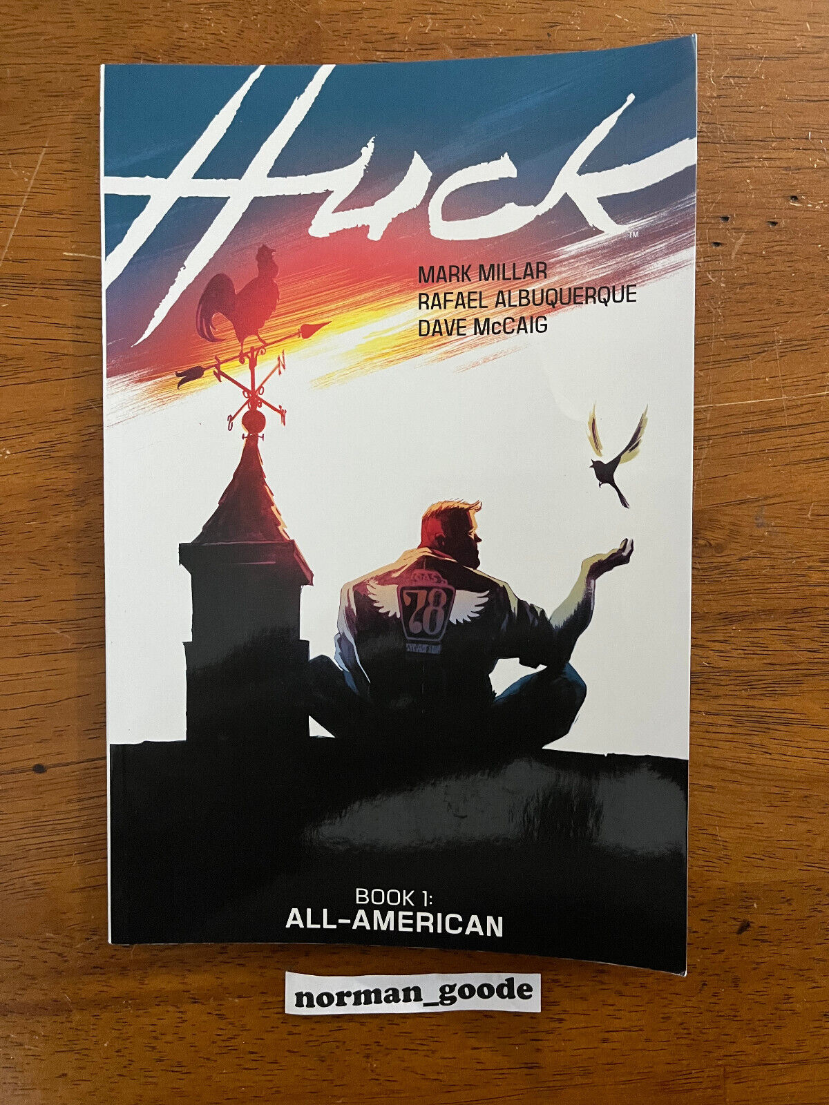 Huck Book 1 All-America *NEW* Trade Paperback Mark Millar Image Comics