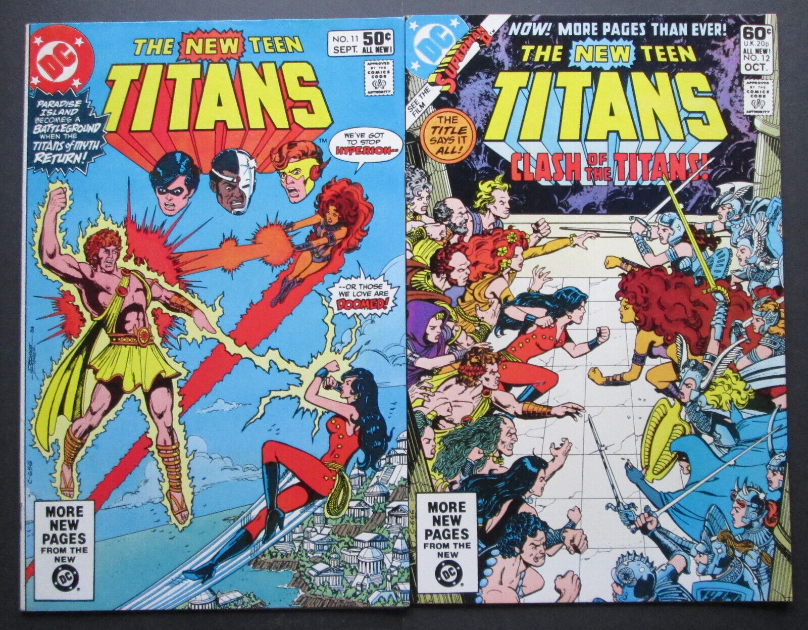 New Teen Titans #11 & #12 (1980 Series) \