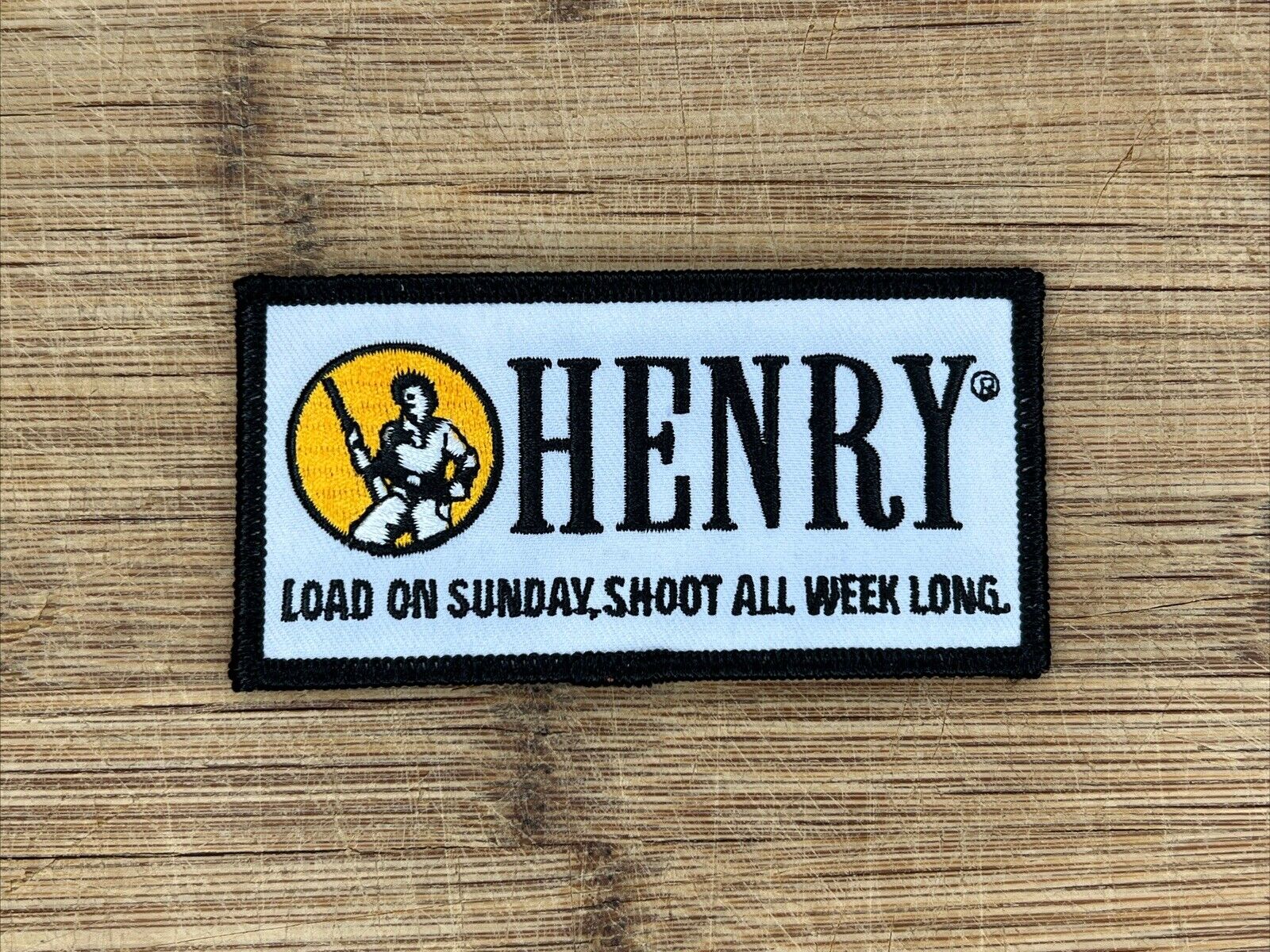 Henry Repeating Arms Patch 4 X 2 Inches