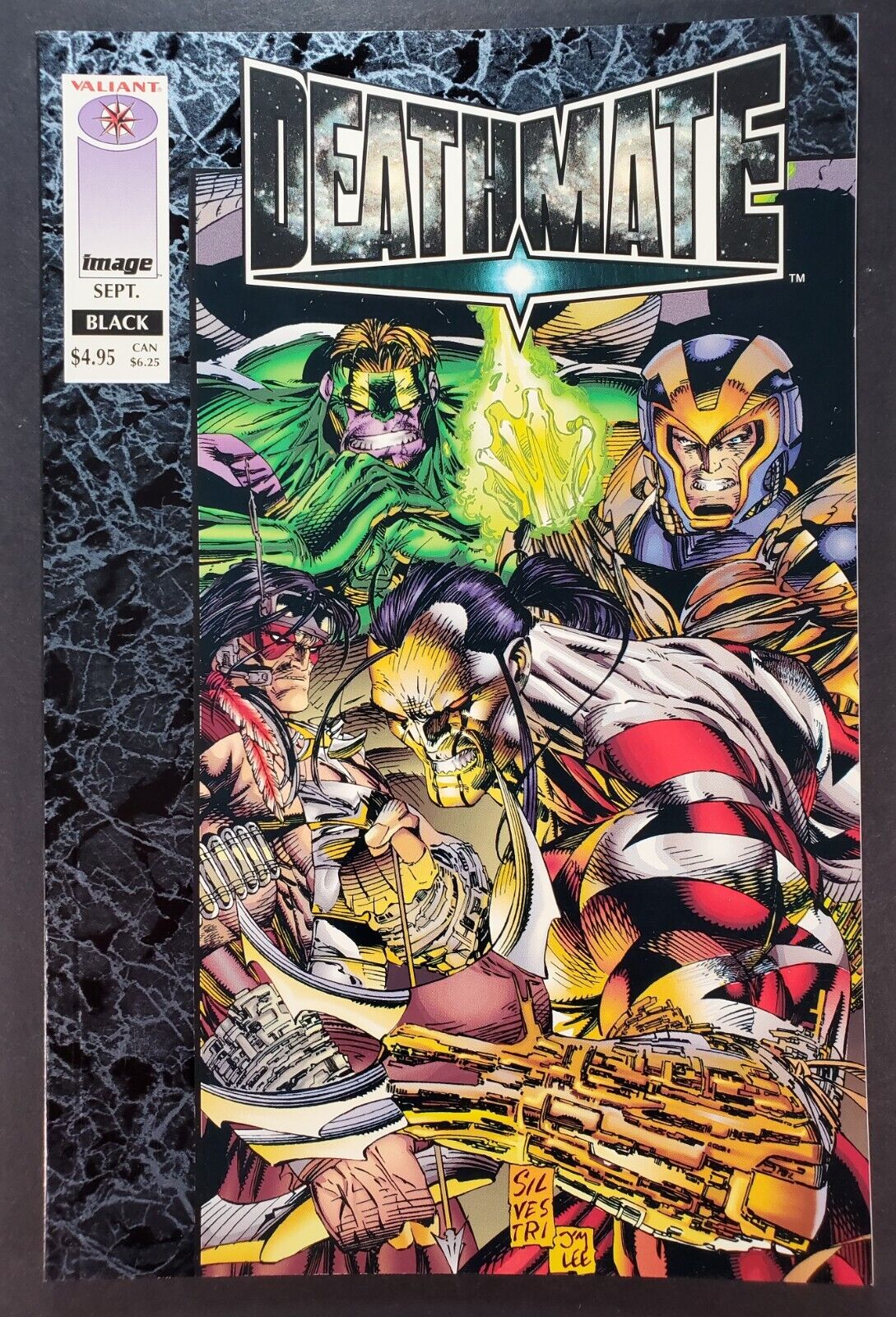Deathmate Black # 1 1st Appearance Gen 13 Image Valiant Comics 1993
