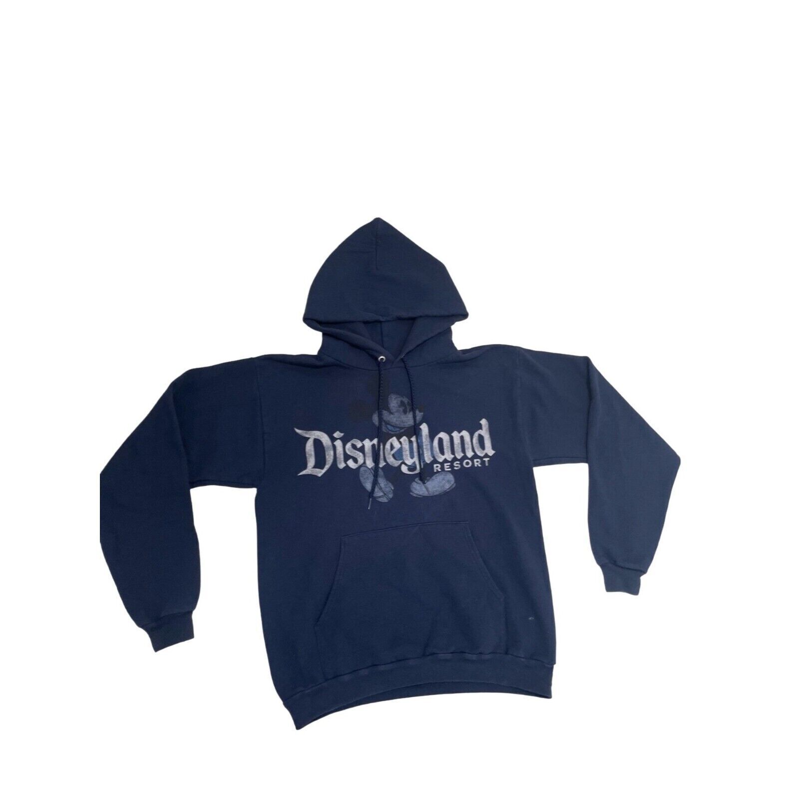 Disneyland Resorts Navy Blue Pullover Hoodie Size Small