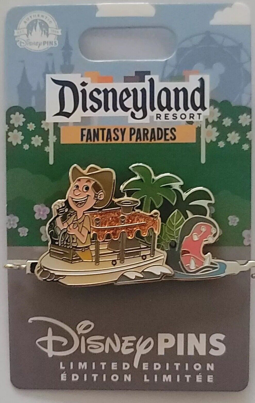 2024 Disney Parks Disneyland Fantasy Parade Jungle Cruise Pin LE 2500
