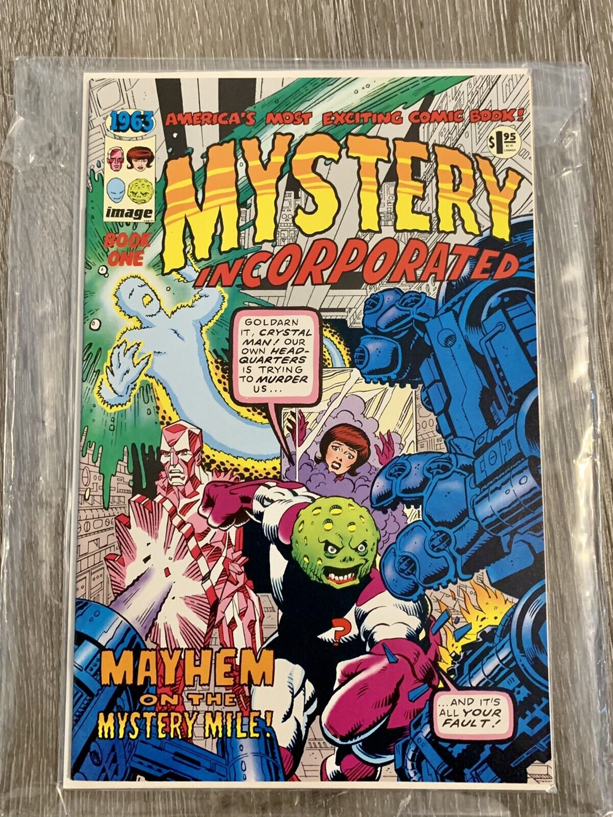 1963 Book One Mystery Incorporated #1 First Printing 1993 NM Image Comics 