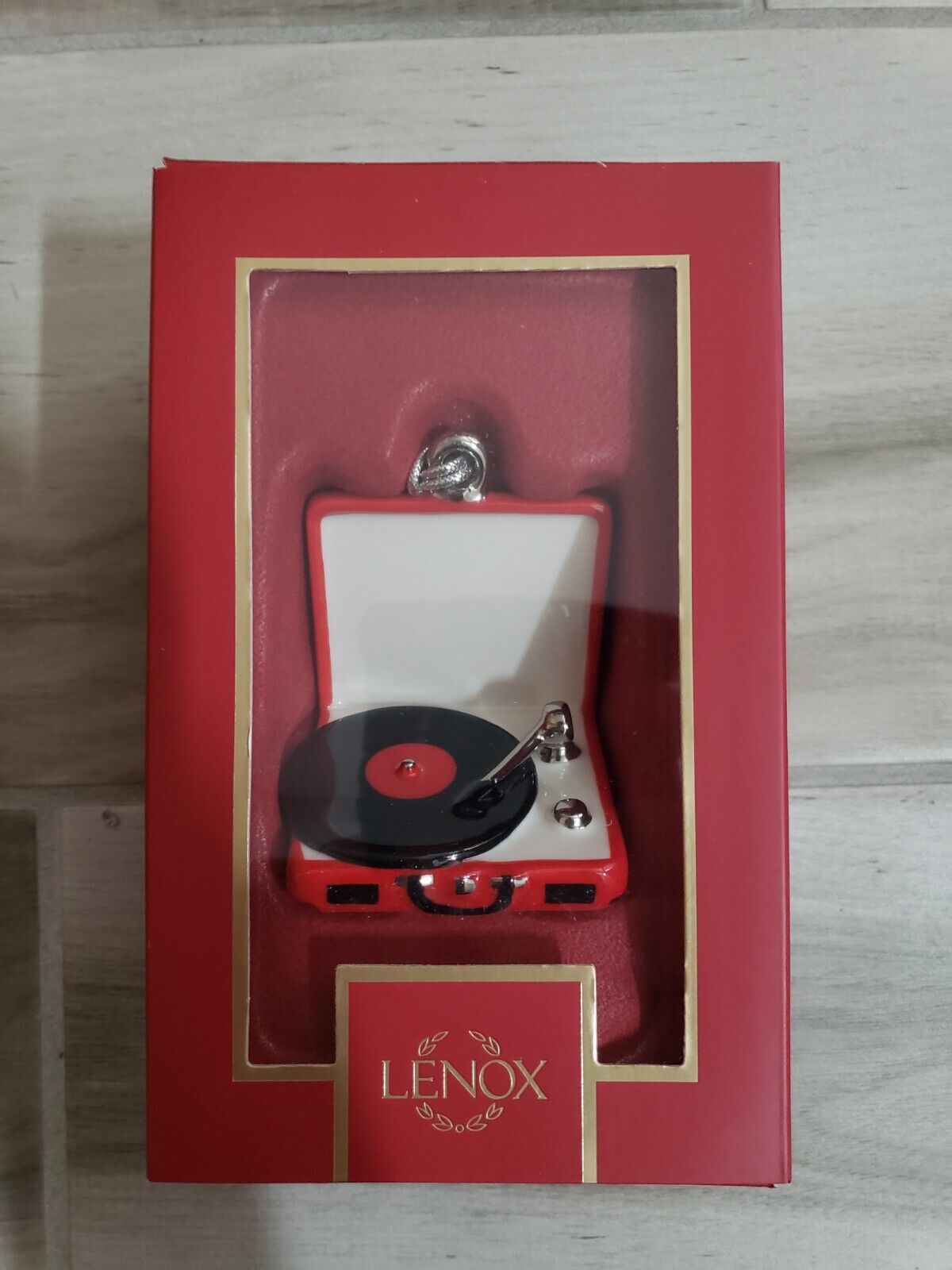 Lenox Vintage Record Player Ornament
